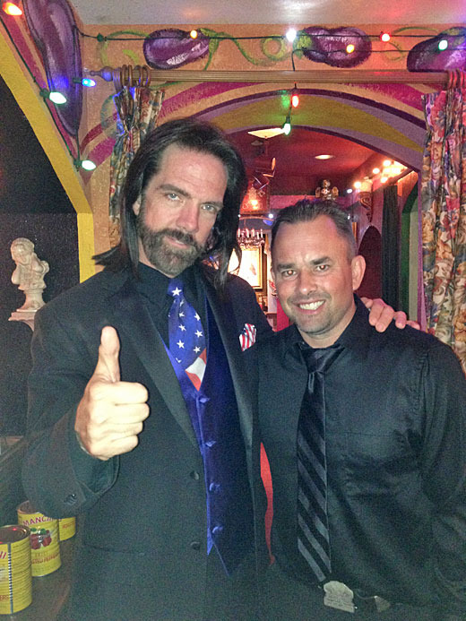 Billy Mitchell (Left) and Richie Knucklez (Right) Image Credit: Non-Sport Update Magazine
