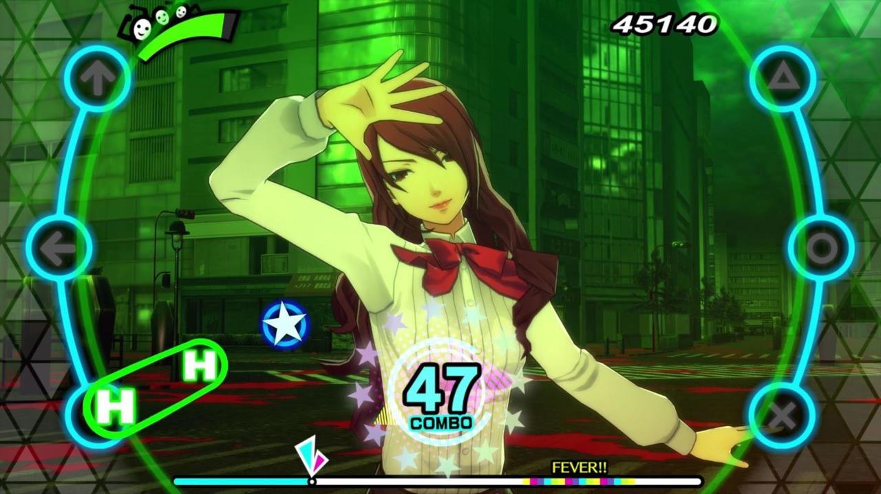 Mitsuru doesn't care if it's the Dark Hour, she'll beat shadows with some sweet moves.